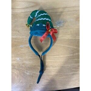 Merry & Bright Dog Headpiece Elf Hat Holiday Christmas XS/S ? Jingle Bells